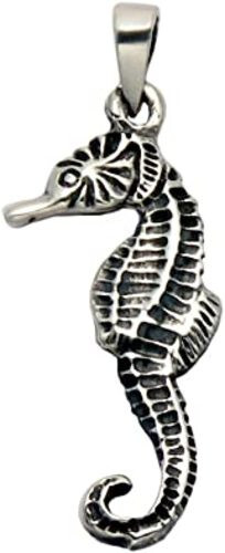 Wild Things Sterling Silver Seahorse Pendant