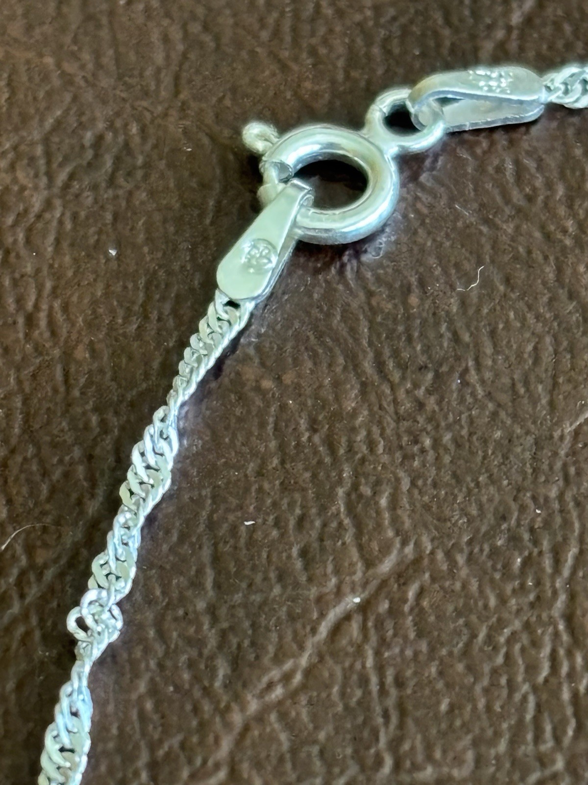 Lovely Chain, Beautiful Coin: Sterling Silver Italian Chain and 90% Silver Dime