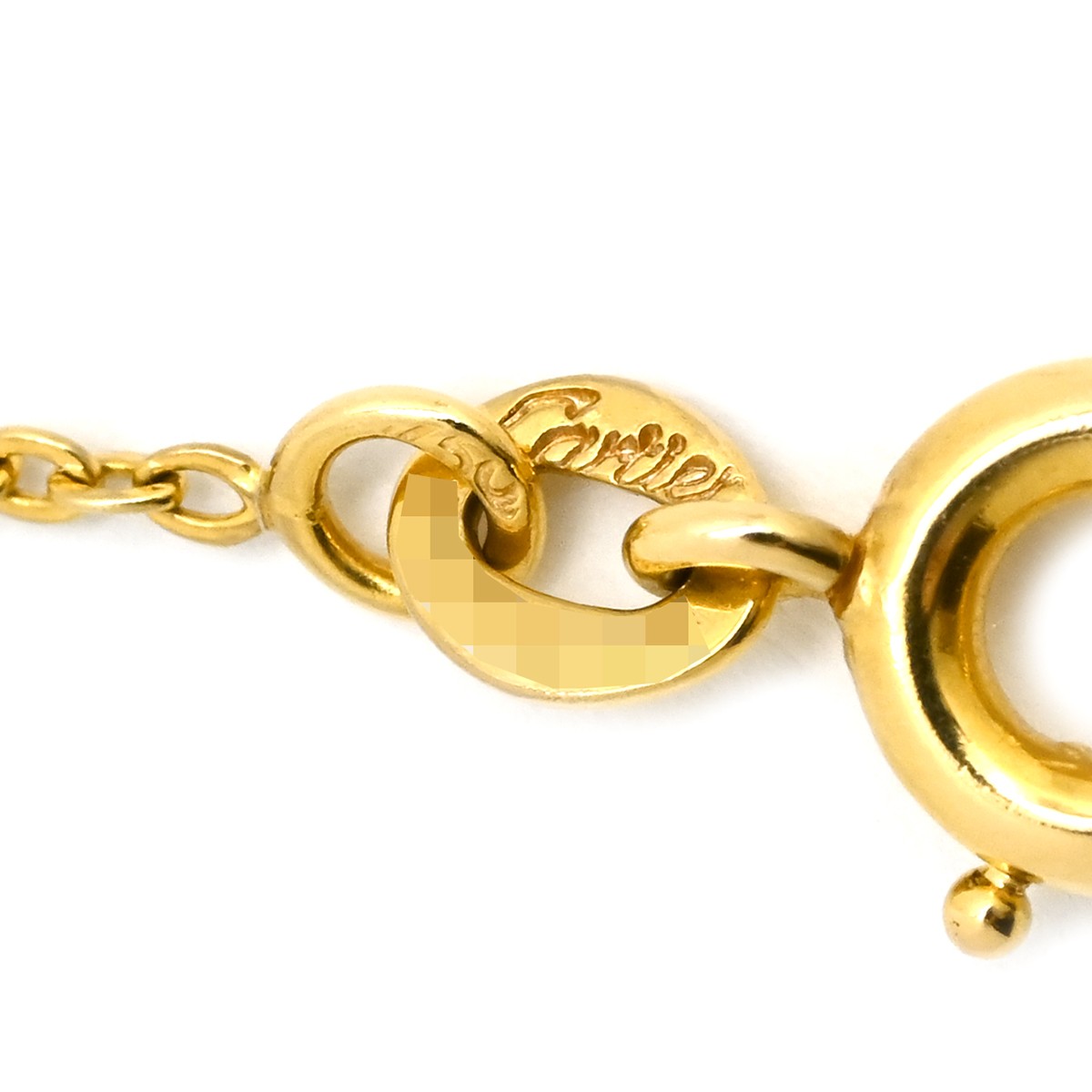 Cartier Necklace Baby Trinity B7006600 18K Yellow Gold K18WG 18K Pink Gold