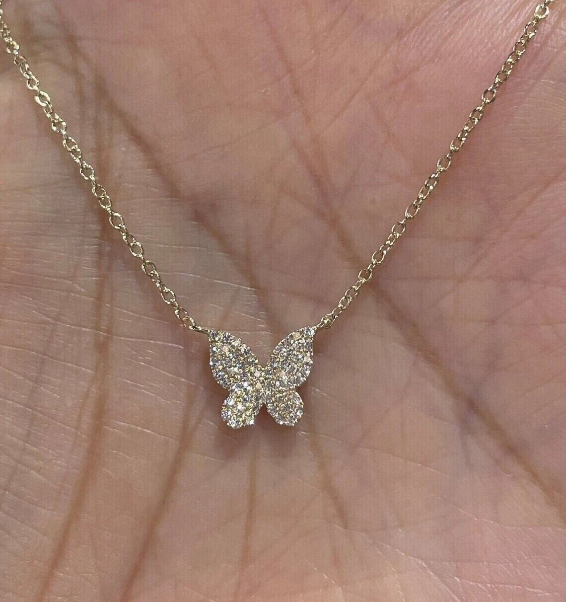 1Ct Lab-Created Diamond Round Cut Pendant 14K Yellow Gold Plated Chain