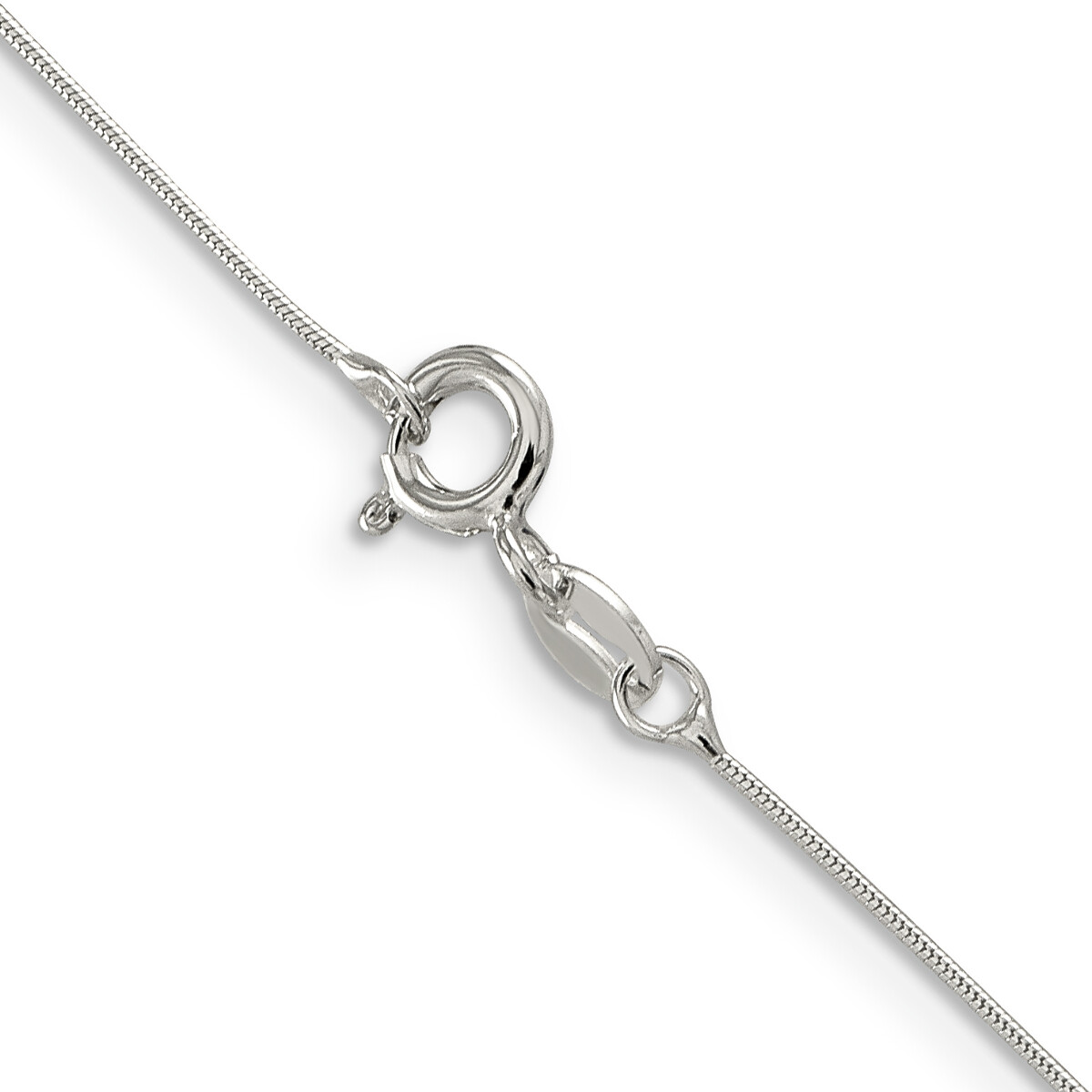 Sterling Silver Snake Chain 16″, 18″, 20″, 22″, 24″, 26″, 28″, 30″ Inch Lengths