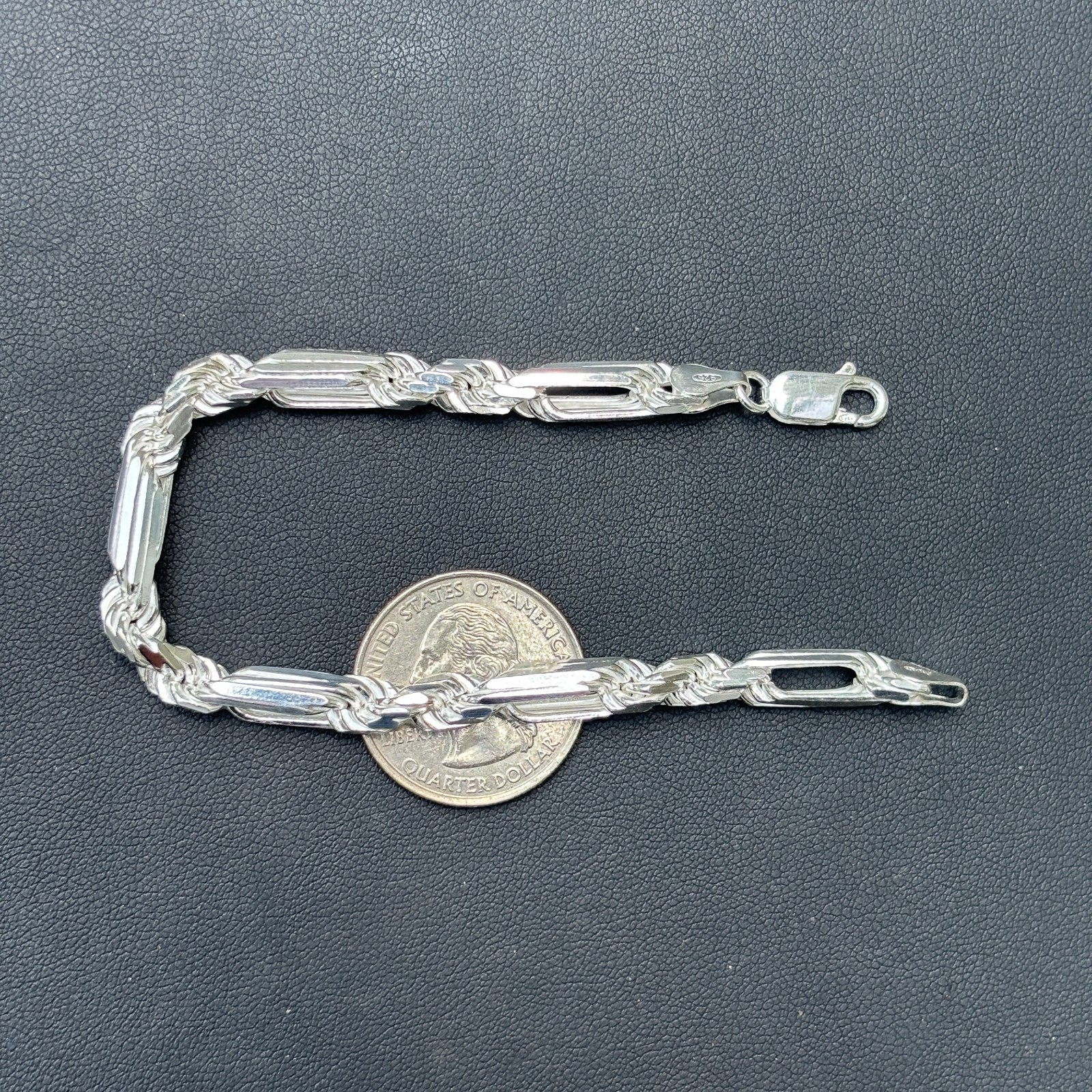 6mm Figarope Milano Bracelet – Solid 925 Sterling Silver Or 14k Gold Vermeil