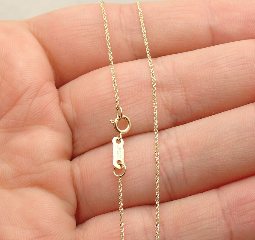REAL SOLID 14K YELLOW GOLD Open Milano Rope Chain Necklace 16″ 18″ 20″ 0.60mm