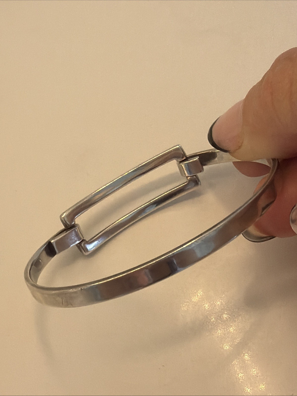 Tiffany & Co Sterling Silver Rectangle Braclete 2003