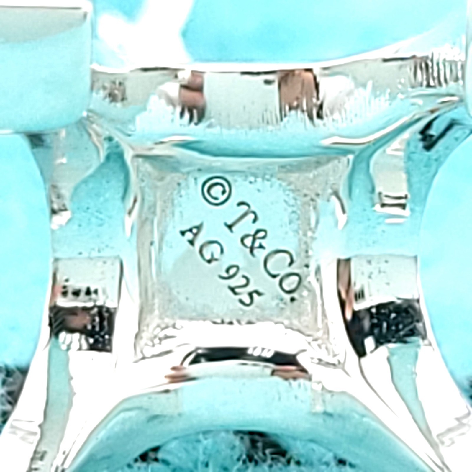 Tiffany & Co. Sterling Silver Eiffel Tower Paris France Charm Pendant
